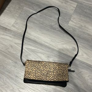Covet by Stella and Dot Leopard Print crossbody